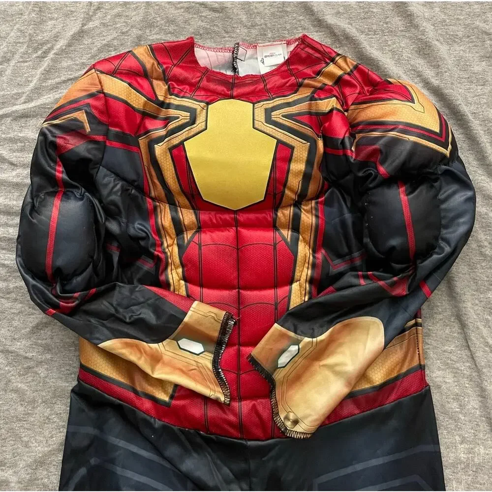 Marvel Spider Man No Way Home Kids Size M/6-7 Yrs Red Blue Costume